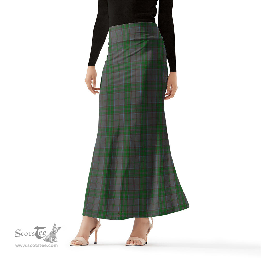 Scottish Wicklow County Ireland Tartan Womens Full Length Skirt - Tartan Skirt Knee Length Scottish Plaid Tartan Plaid - ScotsTee - scotstee.com