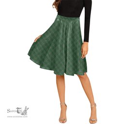 Scottish Gayre Dress Tartan Melete Pleated Midi Skirt - Tartan Plaid Midi Skirt Scottish Plaid Tartan Plaid - ScotsTee - scotstee.com