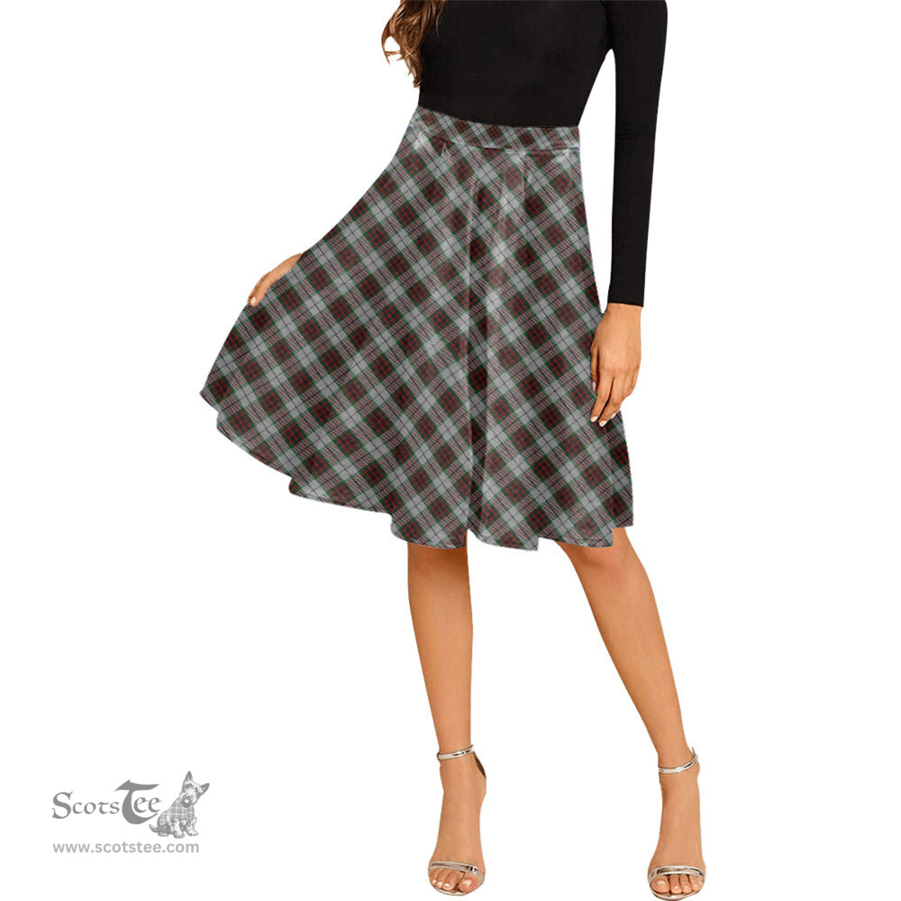 Scottish Fraser Dress Tartan Melete Pleated Midi Skirt - Tartan Plaid Midi Skirt Scottish Plaid Tartan Plaid - ScotsTee - scotstee.com