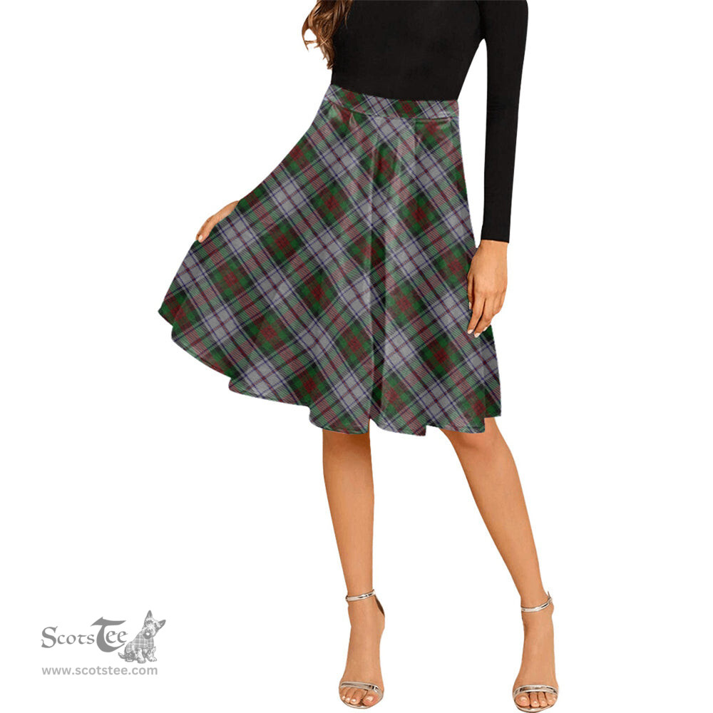Scottish MacDuff Dress Tartan Melete Pleated Midi Skirt - Tartan Plaid Midi Skirt Scottish Plaid Tartan Plaid - ScotsTee - scotstee.com