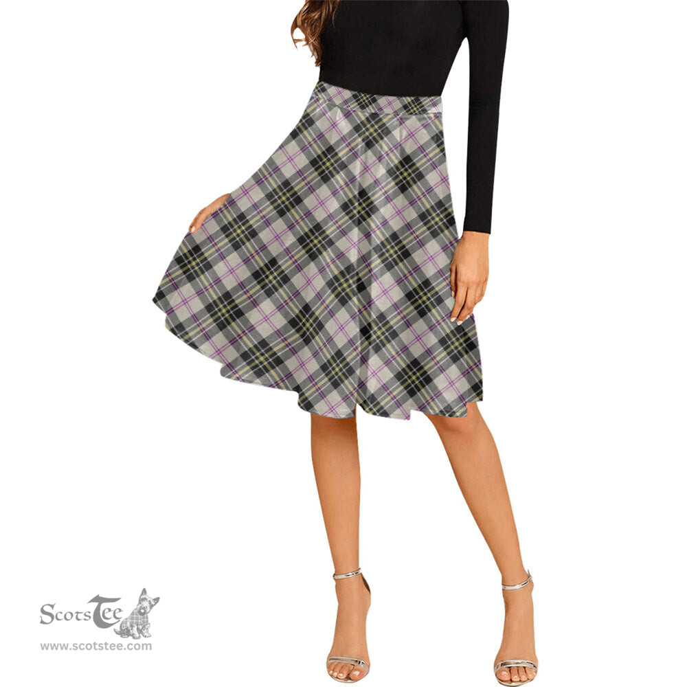 Scottish MacPherson Dress Ancient Tartan Melete Pleated Midi Skirt - Tartan Plaid Midi Skirt Scottish Plaid Tartan Plaid - ScotsTee - scotstee.com
