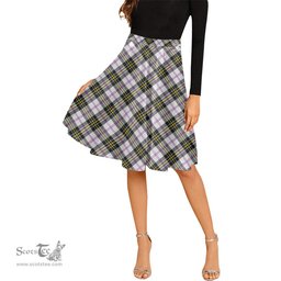 Scottish MacPherson Dress Modern Tartan Melete Pleated Midi Skirt - Tartan Plaid Midi Skirt Scottish Plaid Tartan Plaid - ScotsTee - scotstee.com