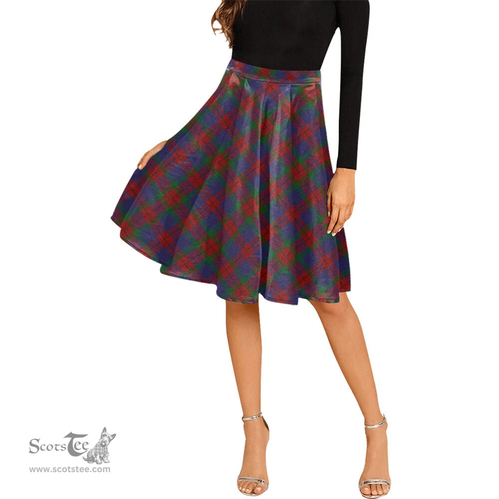 Scottish Skene of Cromar Tartan Melete Pleated Midi Skirt - Tartan Plaid Midi Skirt Scottish Plaid Tartan Plaid - ScotsTee - scotstee.com