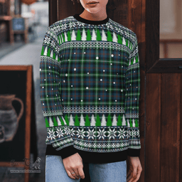 Scottish Bannatyne 1 Clan Tartan Christmas Ugly Sweater - Plaid Family Ugly Sweater Scottish Plaid Tartan Plaid - ScotsTee - scotstee.com