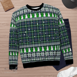 Scottish Bannatyne 1 Clan Tartan Christmas Ugly Sweater - Plaid Family Ugly Sweater Scottish Plaid Tartan Plaid - ScotsTee - scotstee.com