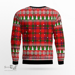 Scottish Bain Clan Crest Tartan Christmas Ugly Sweater - Plaid Family Ugly Sweater Scottish Plaid Tartan Plaid - ScotsTee - scotstee.com