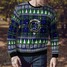 Scottish Arbuthnot Modern Clan Crest Tartan Christmas Ugly Sweater - Plaid Family Ugly Sweater Scottish Plaid Tartan Plaid - ScotsTee - scotstee.com