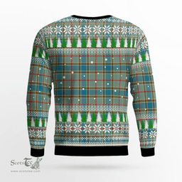 Scottish Balfour Blue Clan Tartan Christmas Ugly Sweater - Plaid Family Ugly Sweater Scottish Plaid Tartan Plaid - ScotsTee - scotstee.com