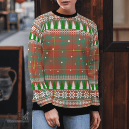 Scottish Bruce Ancient Clan Tartan Christmas Ugly Sweater - Plaid Family Ugly Sweater Scottish Plaid Tartan Plaid - ScotsTee - scotstee.com