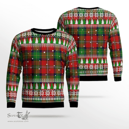 Scottish Boyd Modern Clan Tartan Christmas Ugly Sweater - Plaid Family Ugly Sweater Scottish Plaid Tartan Plaid - ScotsTee - scotstee.com