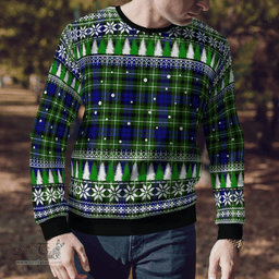 Scottish Allardice Clan Tartan Christmas Ugly Sweater - Plaid Family Ugly Sweater Scottish Plaid Tartan Plaid - ScotsTee - scotstee.com