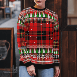 Scottish Brodie Modern Clan Tartan Christmas Ugly Sweater - Plaid Family Ugly Sweater Scottish Plaid Tartan Plaid - ScotsTee - scotstee.com