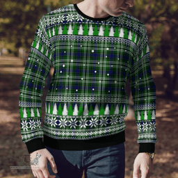 Scottish Blackadder Clan Tartan Christmas Ugly Sweater - Plaid Family Ugly Sweater Scottish Plaid Tartan Plaid - ScotsTee - scotstee.com