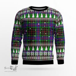 Scottish Brodie Hunting Modern Clan Tartan Christmas Ugly Sweater - Plaid Family Ugly Sweater Scottish Plaid Tartan Plaid - ScotsTee - scotstee.com