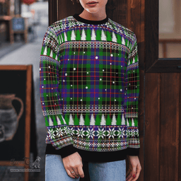 Scottish Brodie Hunting Modern Clan Tartan Christmas Ugly Sweater - Plaid Family Ugly Sweater Scottish Plaid Tartan Plaid - ScotsTee - scotstee.com