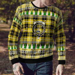 Scottish Barclay Dress Modern Clan Crest Tartan Christmas Ugly Sweater - Plaid Family Ugly Sweater Scottish Plaid Tartan Plaid - ScotsTee - scotstee.com