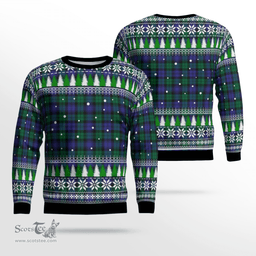 Scottish Blackwatch Modern Clan Tartan Christmas Ugly Sweater - Plaid Family Ugly Sweater Scottish Plaid Tartan Plaid - ScotsTee - scotstee.com