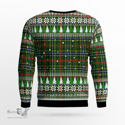 Scottish Bisset Clan Tartan Christmas Ugly Sweater - Plaid Family Ugly Sweater Scottish Plaid Tartan Plaid - ScotsTee - scotstee.com