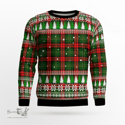 Scottish Blackstock Clan Tartan Christmas Ugly Sweater - Plaid Family Ugly Sweater Scottish Plaid Tartan Plaid - ScotsTee - scotstee.com