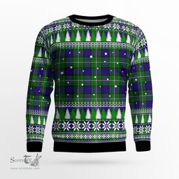 Scottish Alexander Clan Tartan Christmas Ugly Sweater - Plaid Family Ugly Sweater Scottish Plaid Tartan Plaid - ScotsTee - scotstee.com