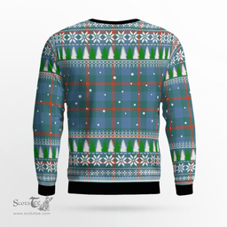 Scottish Agnew Ancient Clan Tartan Christmas Ugly Sweater - Plaid Family Ugly Sweater Scottish Plaid Tartan Plaid - ScotsTee - scotstee.com