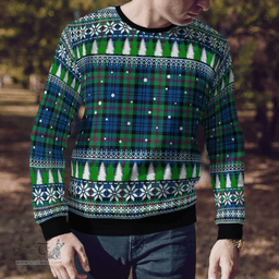 Scottish Baird Ancient Clan Tartan Christmas Ugly Sweater - Plaid Family Ugly Sweater Scottish Plaid Tartan Plaid - ScotsTee - scotstee.com