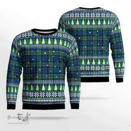 Scottish Baird Ancient Clan Tartan Christmas Ugly Sweater - Plaid Family Ugly Sweater Scottish Plaid Tartan Plaid - ScotsTee - scotstee.com