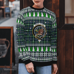 Scottish Bannatyne 1 Clan Crest Tartan Christmas Ugly Sweater - Plaid Family Ugly Sweater Scottish Plaid Tartan Plaid - ScotsTee - scotstee.com