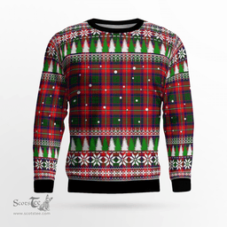 Scottish Belshes Clan Tartan Christmas Ugly Sweater - Plaid Family Ugly Sweater Scottish Plaid Tartan Plaid - ScotsTee - scotstee.com