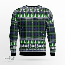 Scottish Baillie Modern Clan Tartan Christmas Ugly Sweater - Plaid Family Ugly Sweater Scottish Plaid Tartan Plaid - ScotsTee - scotstee.com