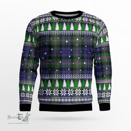 Scottish Baird Modern Clan Tartan Christmas Ugly Sweater - Plaid Family Ugly Sweater Scottish Plaid Tartan Plaid - ScotsTee - scotstee.com