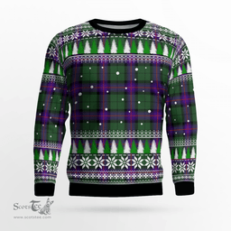 Scottish Armstrong Modern Clan Tartan Christmas Ugly Sweater - Plaid Family Ugly Sweater Scottish Plaid Tartan Plaid - ScotsTee - scotstee.com