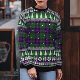 Scottish Armstrong Modern Clan Tartan Christmas Ugly Sweater - Plaid Family Ugly Sweater Scottish Plaid Tartan Plaid - ScotsTee - scotstee.com