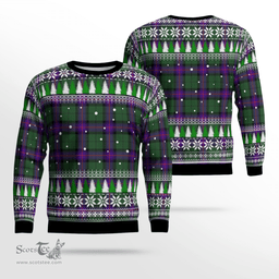 Scottish Armstrong Modern Clan Tartan Christmas Ugly Sweater - Plaid Family Ugly Sweater Scottish Plaid Tartan Plaid - ScotsTee - scotstee.com