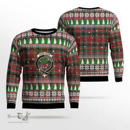 Scottish Anderson of Arbrake Clan Crest Tartan Christmas Ugly Sweater - Plaid Family Ugly Sweater Scottish Plaid Tartan Plaid - ScotsTee - scotstee.com