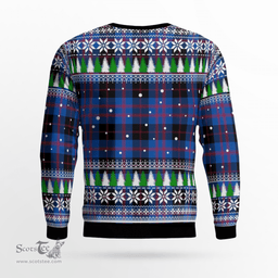 Scottish Angus Modern Clan Tartan Christmas Ugly Sweater - Plaid Family Ugly Sweater Scottish Plaid Tartan Plaid - ScotsTee - scotstee.com