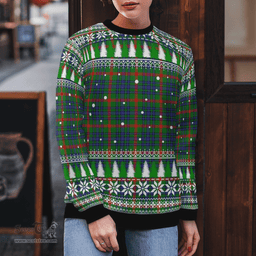 Scottish Aiton Clan Tartan Christmas Ugly Sweater - Plaid Family Ugly Sweater Scottish Plaid Tartan Plaid - ScotsTee - scotstee.com