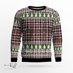 Scottish Borthwick Dress Ancient Clan Tartan Christmas Ugly Sweater - Plaid Family Ugly Sweater Scottish Plaid Tartan Plaid - ScotsTee - scotstee.com