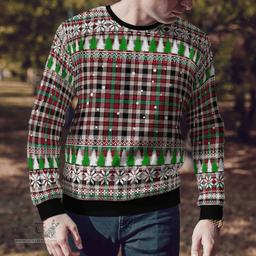 Scottish Borthwick Dress Ancient Clan Tartan Christmas Ugly Sweater - Plaid Family Ugly Sweater Scottish Plaid Tartan Plaid - ScotsTee - scotstee.com