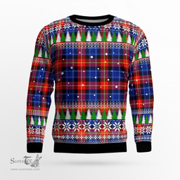Scottish Anstruther Clan Tartan Christmas Ugly Sweater - Plaid Family Ugly Sweater Scottish Plaid Tartan Plaid - ScotsTee - scotstee.com