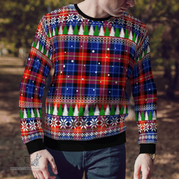 Scottish Anstruther Clan Tartan Christmas Ugly Sweater - Plaid Family Ugly Sweater Scottish Plaid Tartan Plaid - ScotsTee - scotstee.com