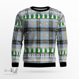 Scottish Bell of the Borders Clan Tartan Christmas Ugly Sweater - Plaid Family Ugly Sweater Scottish Plaid Tartan Plaid - ScotsTee - scotstee.com