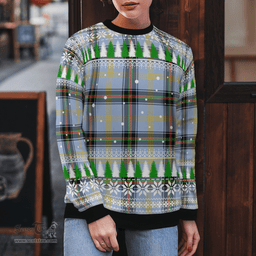 Scottish Bell of the Borders Clan Tartan Christmas Ugly Sweater - Plaid Family Ugly Sweater Scottish Plaid Tartan Plaid - ScotsTee - scotstee.com