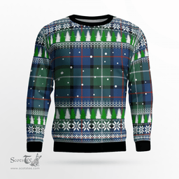 Scottish Davidson of Tulloch Clan Tartan Christmas Ugly Sweater - Plaid Family Ugly Sweater Scottish Plaid Tartan Plaid - ScotsTee - scotstee.com