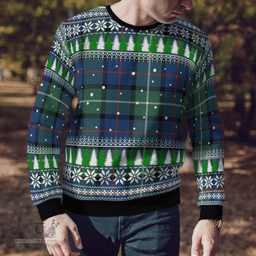 Scottish Davidson of Tulloch Clan Tartan Christmas Ugly Sweater - Plaid Family Ugly Sweater Scottish Plaid Tartan Plaid - ScotsTee - scotstee.com