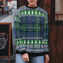 Scottish Davidson of Tulloch Clan Tartan Christmas Ugly Sweater - Plaid Family Ugly Sweater Scottish Plaid Tartan Plaid - ScotsTee - scotstee.com