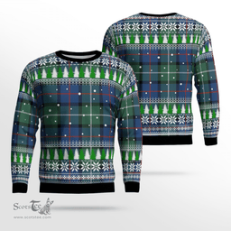 Scottish Davidson of Tulloch Clan Tartan Christmas Ugly Sweater - Plaid Family Ugly Sweater Scottish Plaid Tartan Plaid - ScotsTee - scotstee.com