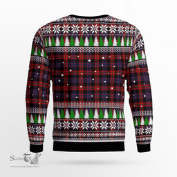 Scottish Broun Clan Tartan Christmas Ugly Sweater - Plaid Family Ugly Sweater Scottish Plaid Tartan Plaid - ScotsTee - scotstee.com