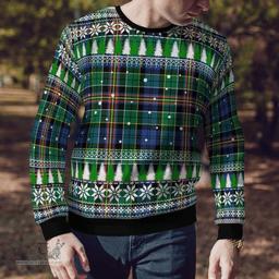 Scottish Allison Clan Tartan Christmas Ugly Sweater - Plaid Family Ugly Sweater Scottish Plaid Tartan Plaid - ScotsTee - scotstee.com