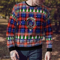 Scottish Anstruther Clan Crest Tartan Christmas Ugly Sweater - Plaid Family Ugly Sweater Scottish Plaid Tartan Plaid - ScotsTee - scotstee.com